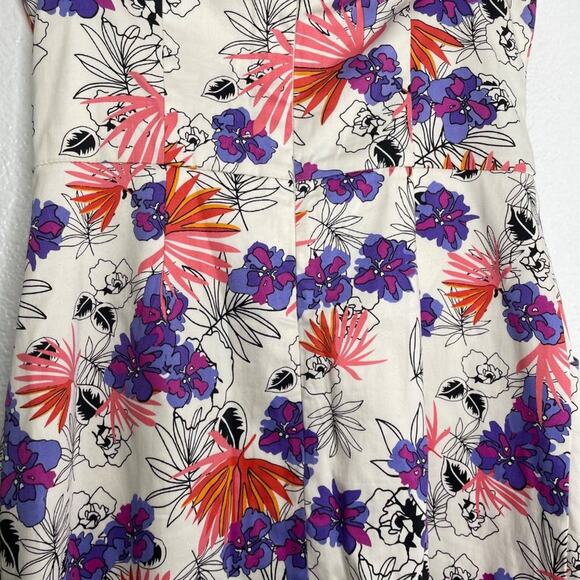 Francesca’s Womens Dress Size M Floral Strapless Sweetheart Neckline Mini - Picture 12 of 14